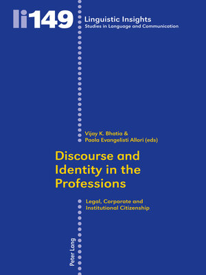 cover image of Discourse and Identity in the Professions